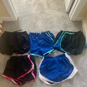 Nike running shorts - price includes ALL 5 Shorts